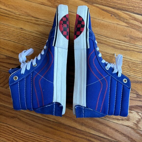 Vans Sk8-Hi Reissue Cap Skateboard Surf the Web Racing - Picture 7 of 10